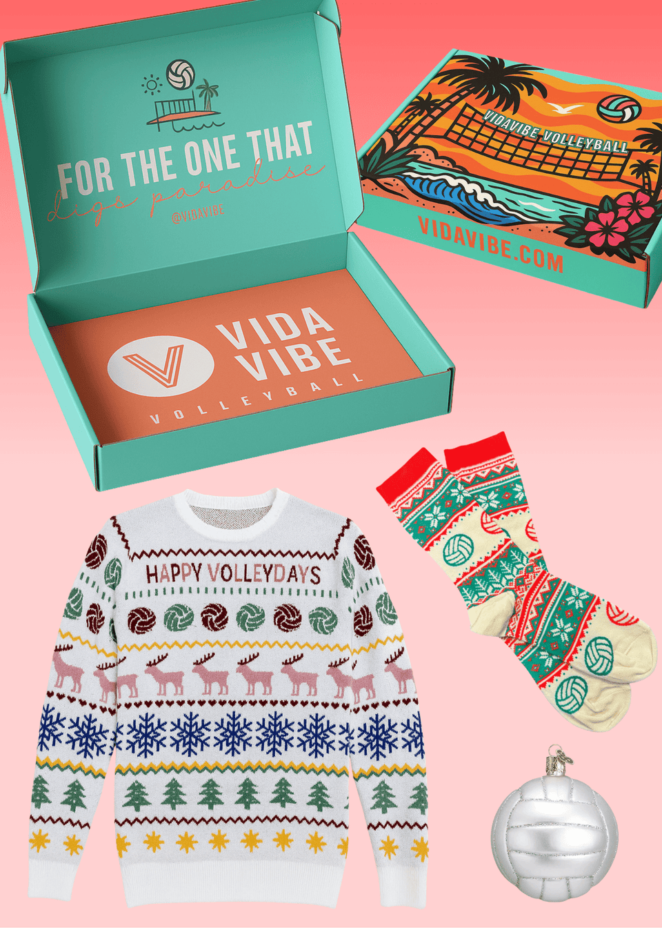 Holiday Volleyball Gift Bundle